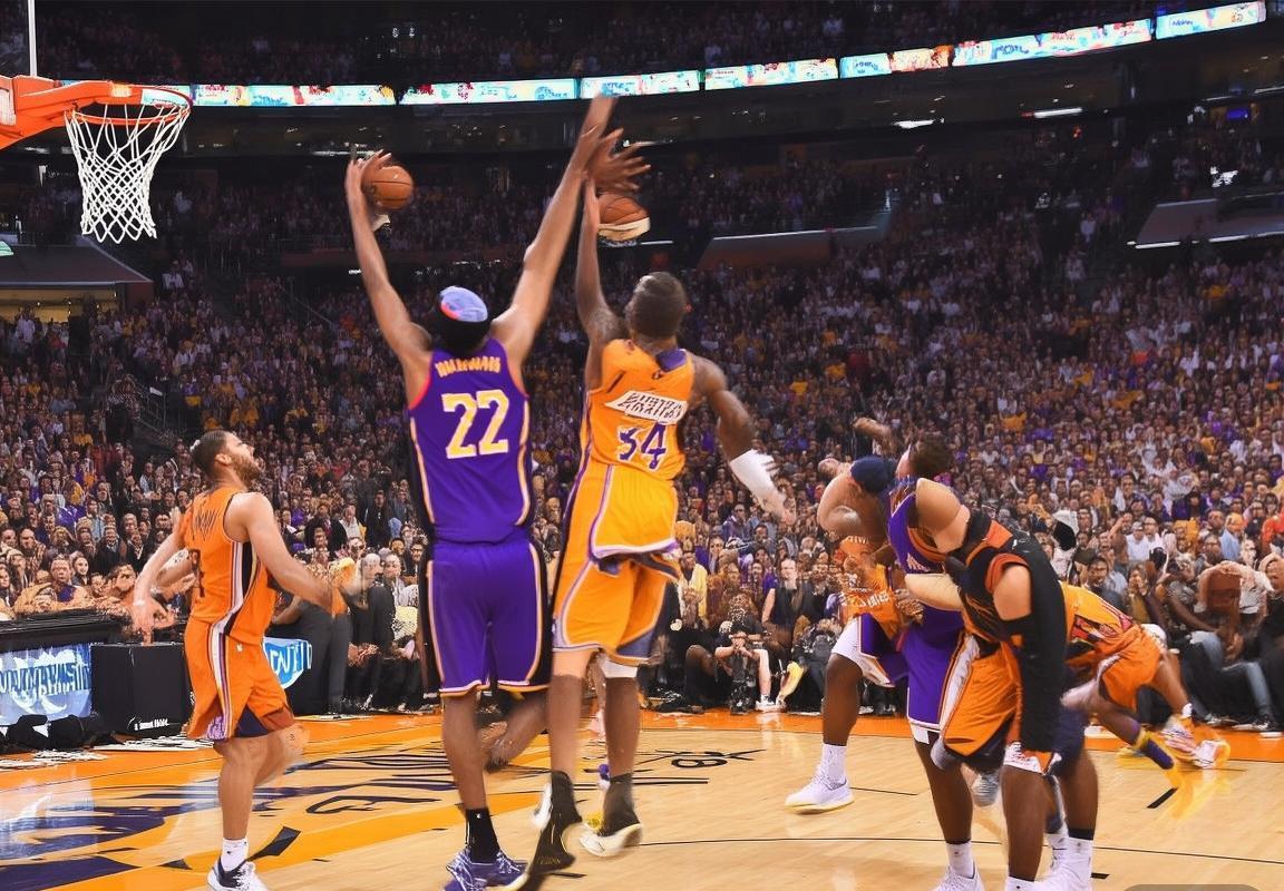 2018年终NBA对决：詹姆斯领航，湖人太阳火花四溅精彩回顾(图1)