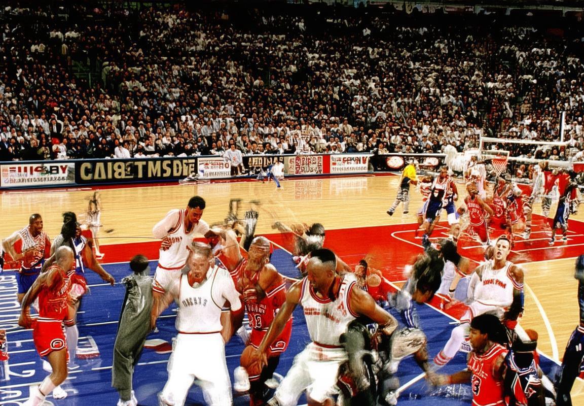 公牛尼克斯对决：1992年NBA传奇对决回顾(图1)