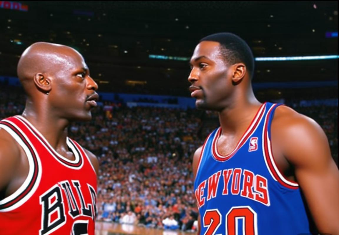 公牛尼克斯对决：1992年NBA传奇对决回顾(图2)